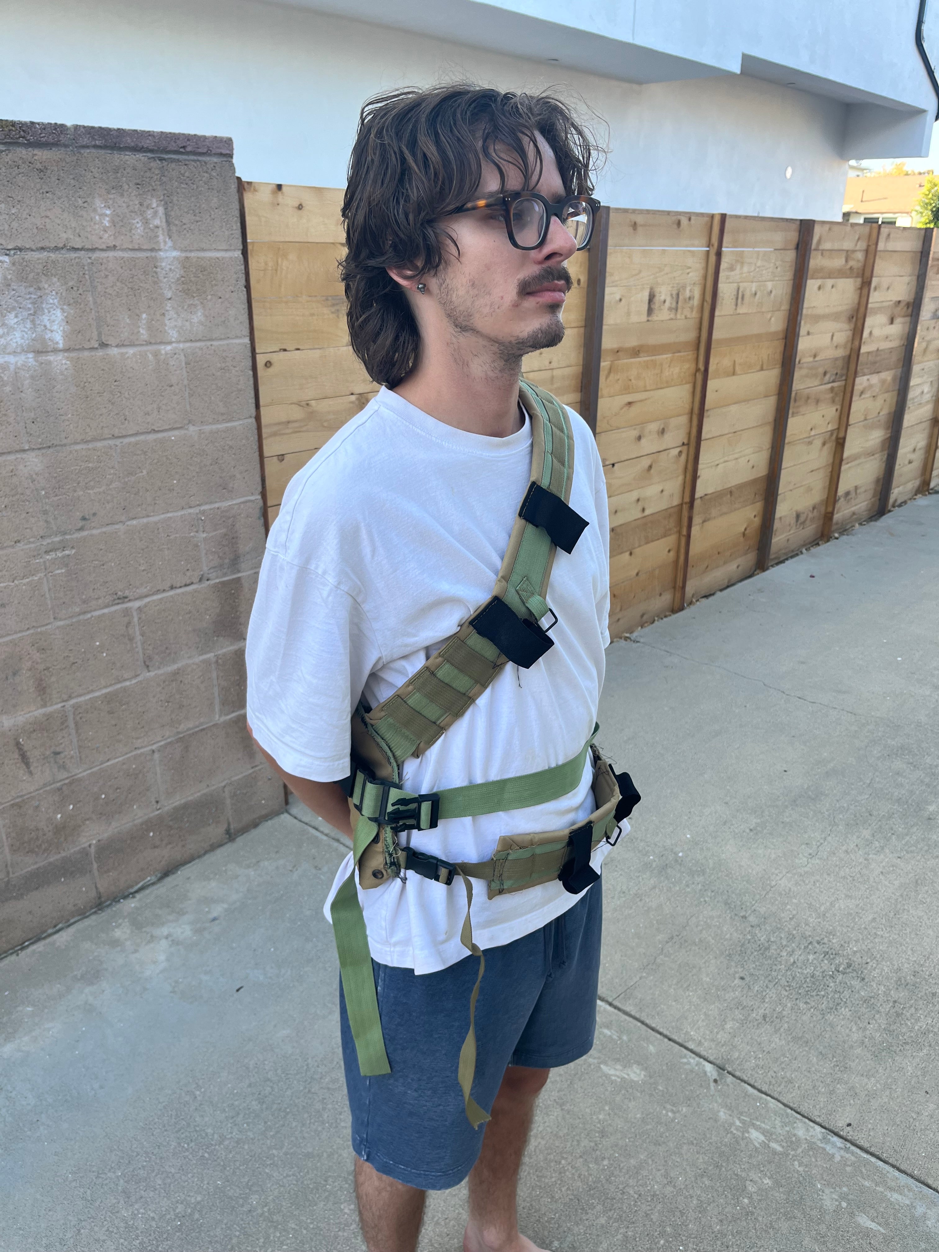￼ Overly useful side strap bag