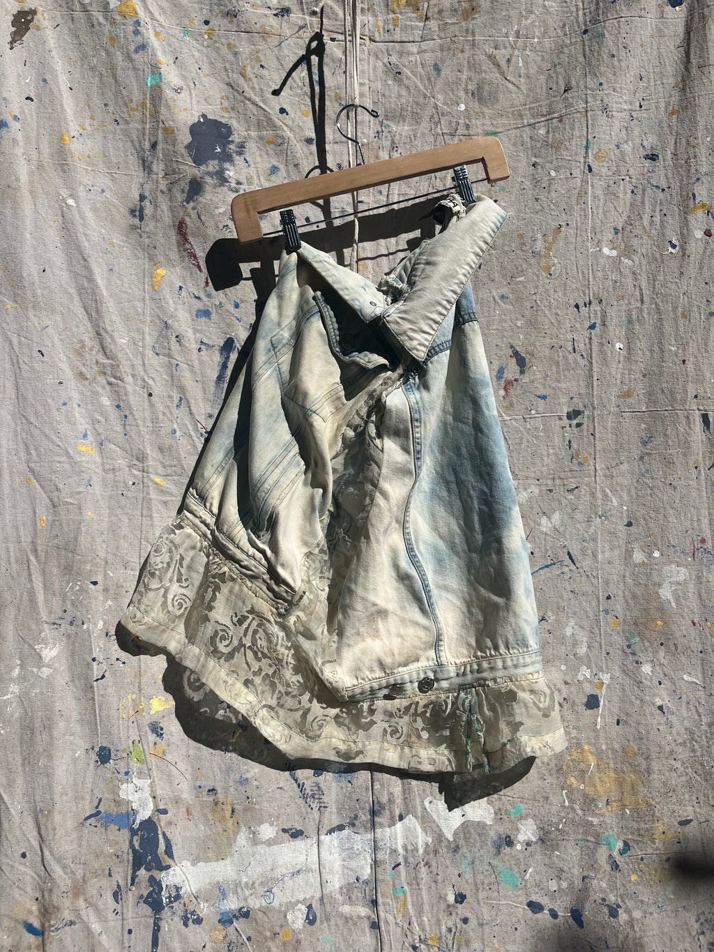 Denim skirt