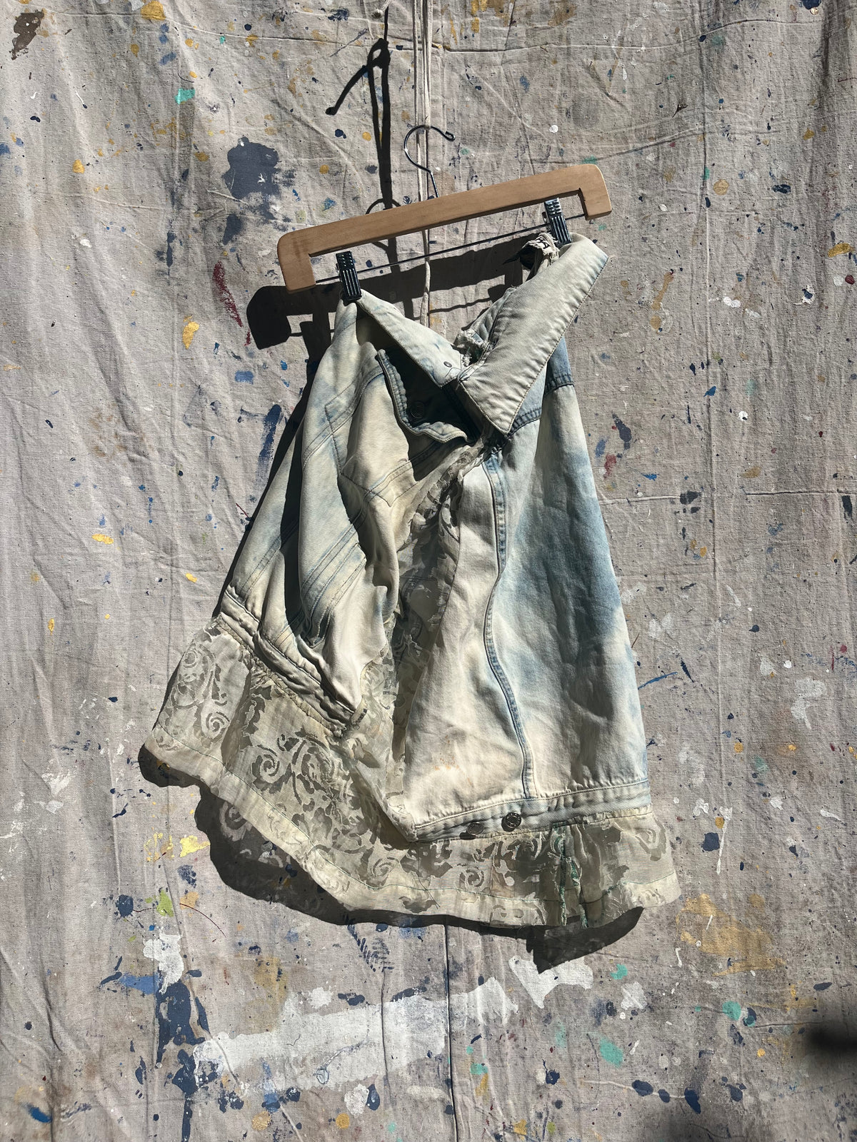 Denim skirt