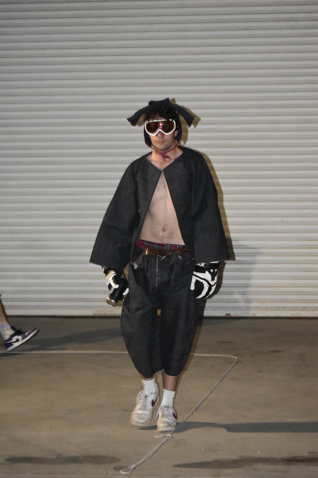 Denim kimono