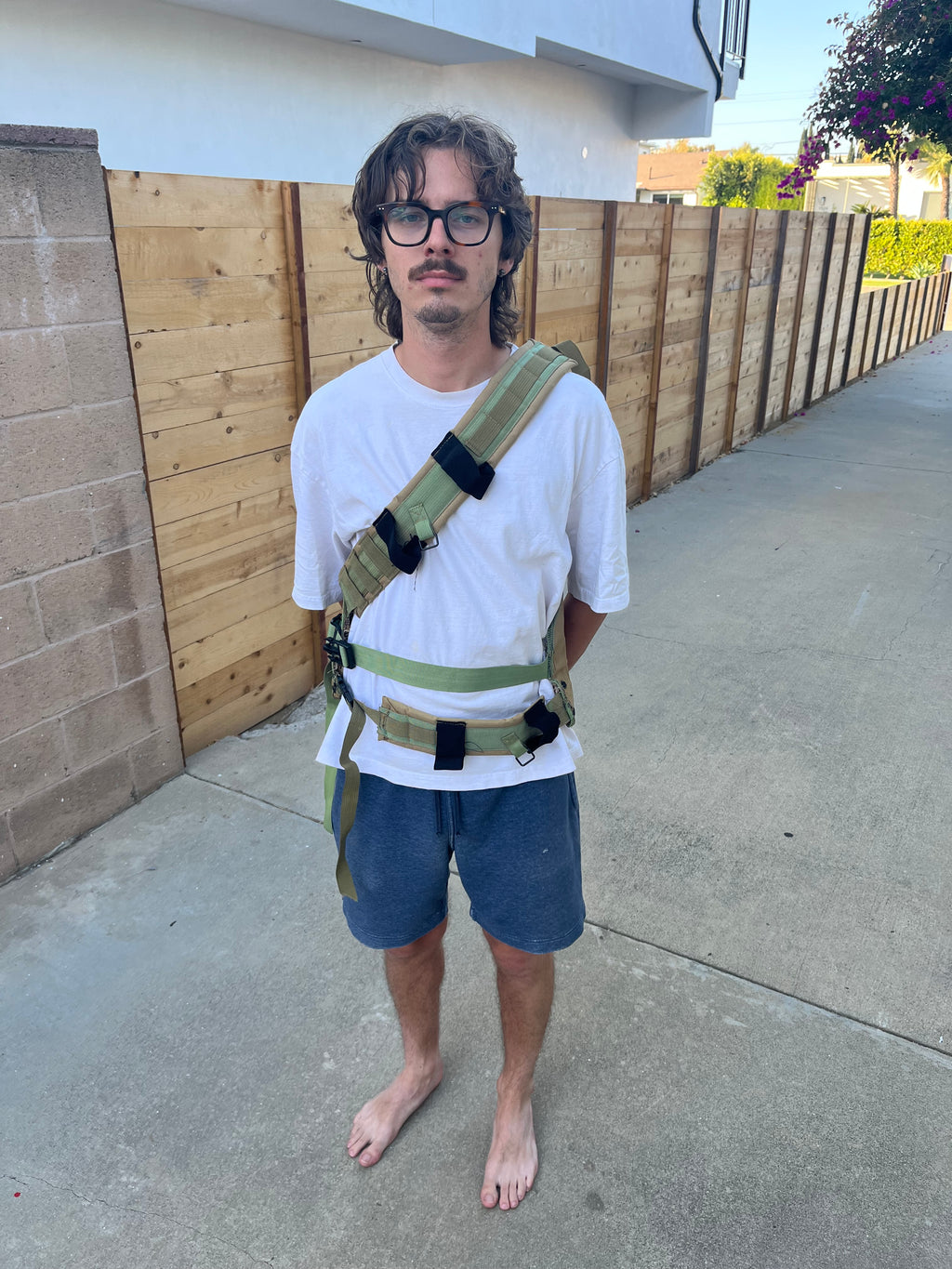 ￼ Overly useful side strap bag