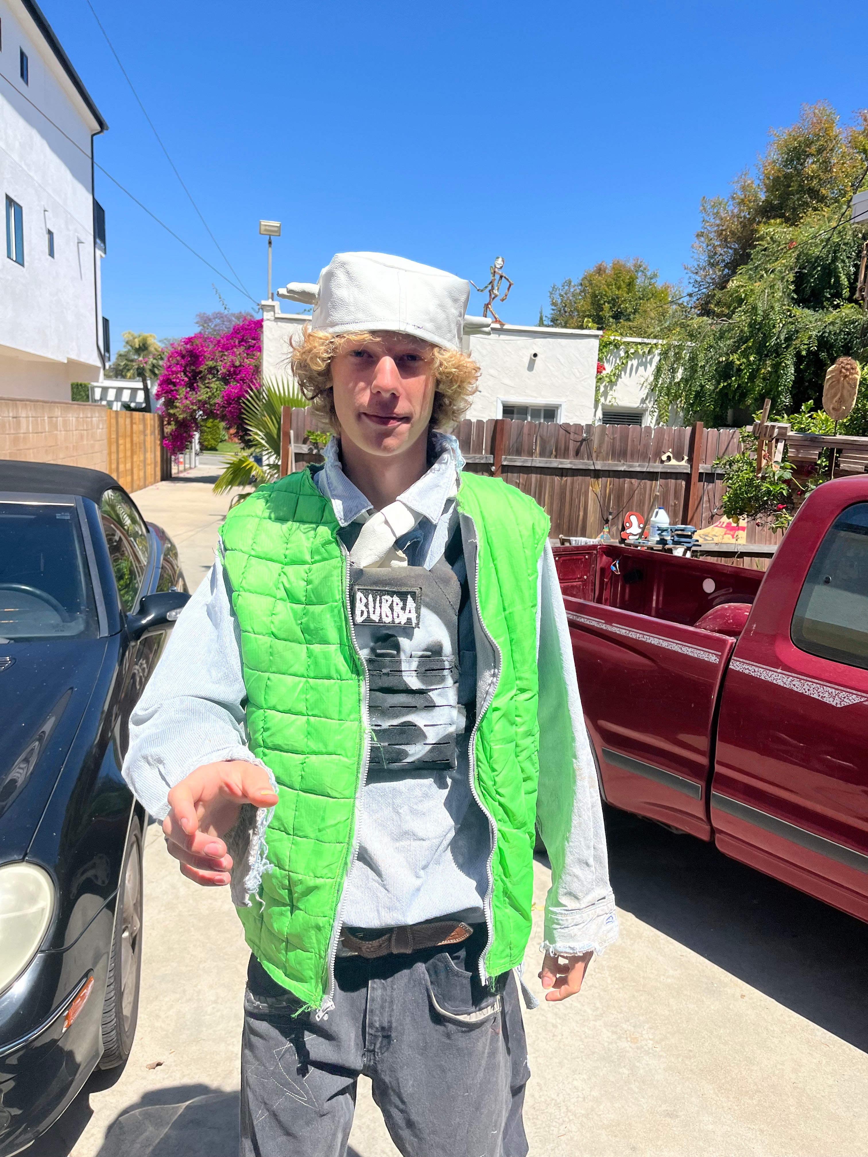 Lime vest