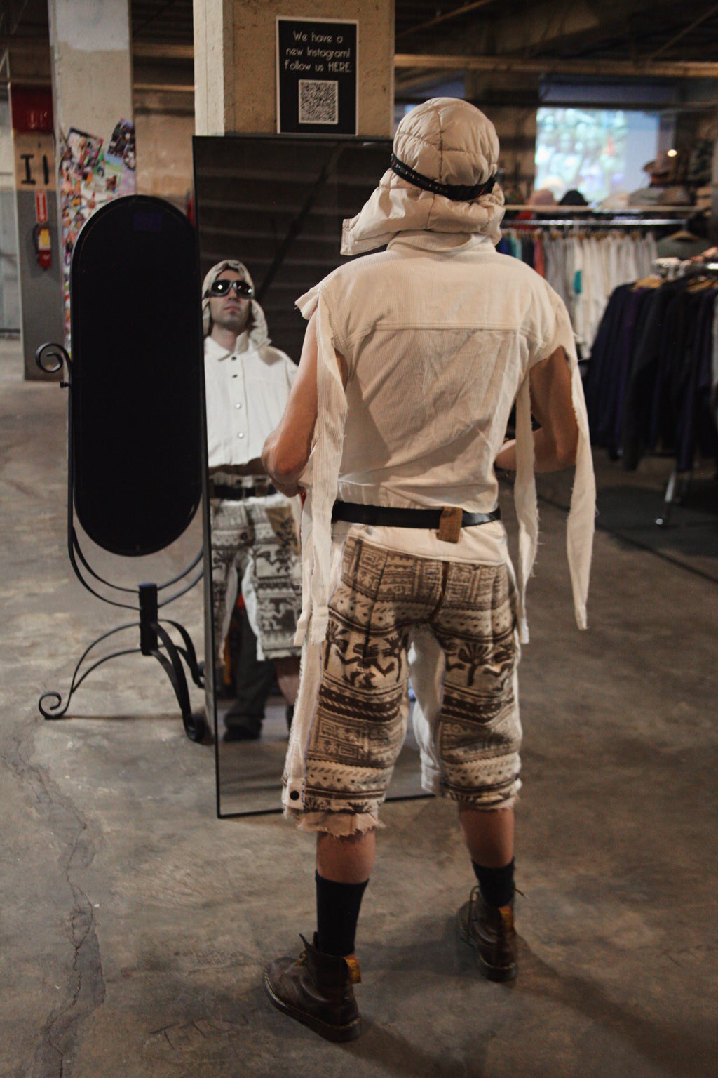 Desert snow shorts