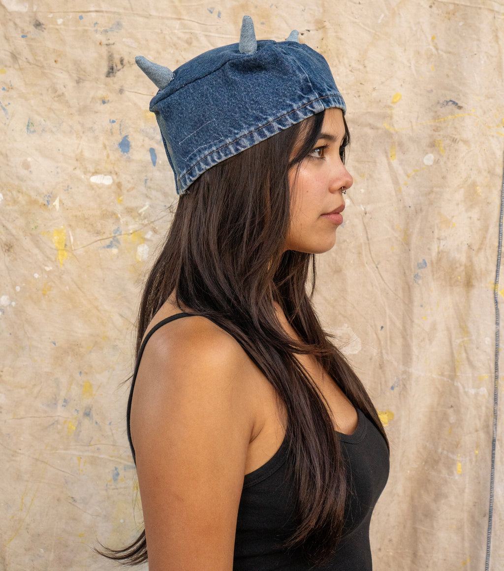 Denim hat