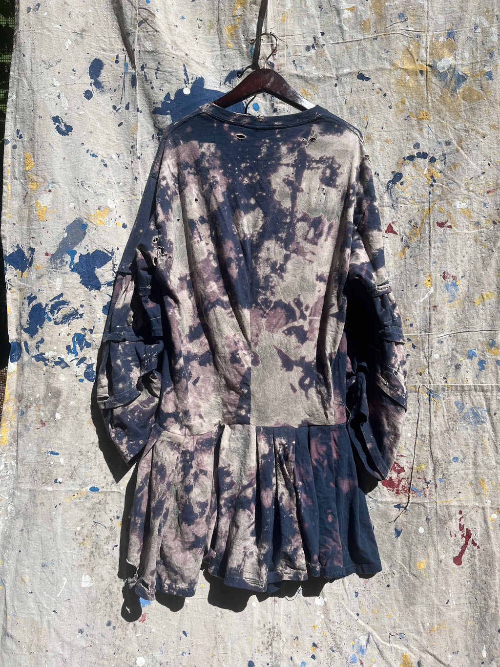 Tie-dye hockey dress