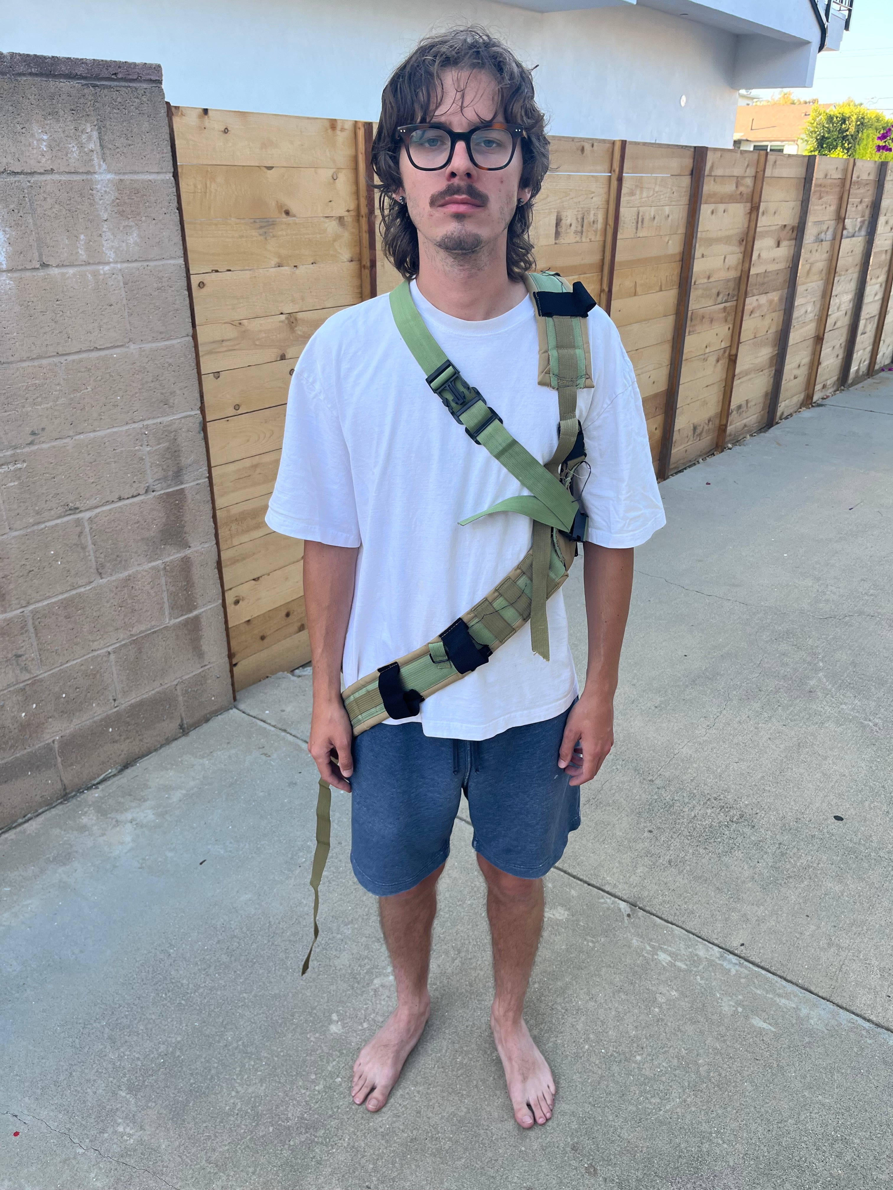 ￼ Overly useful side strap bag