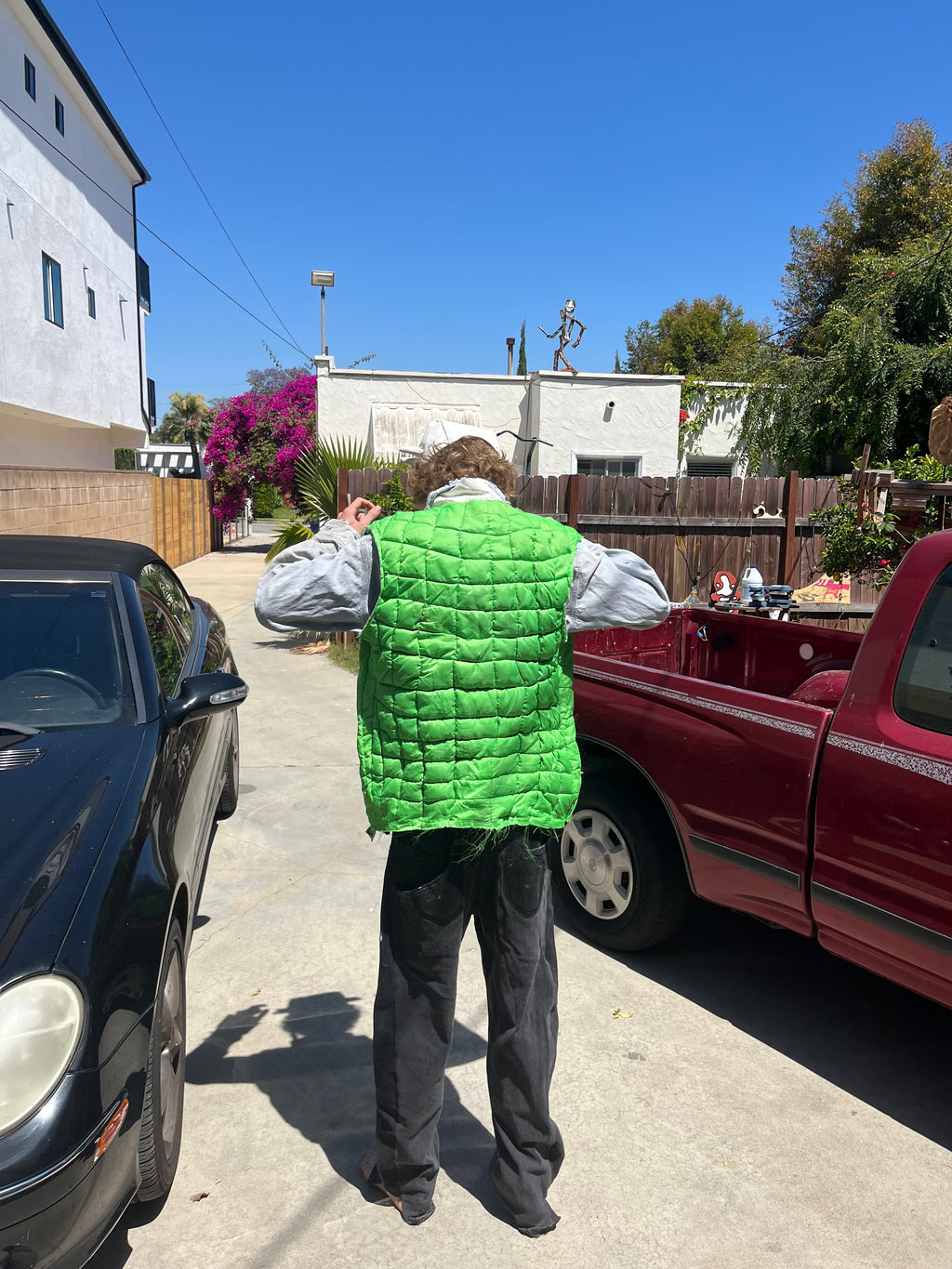 Lime vest
