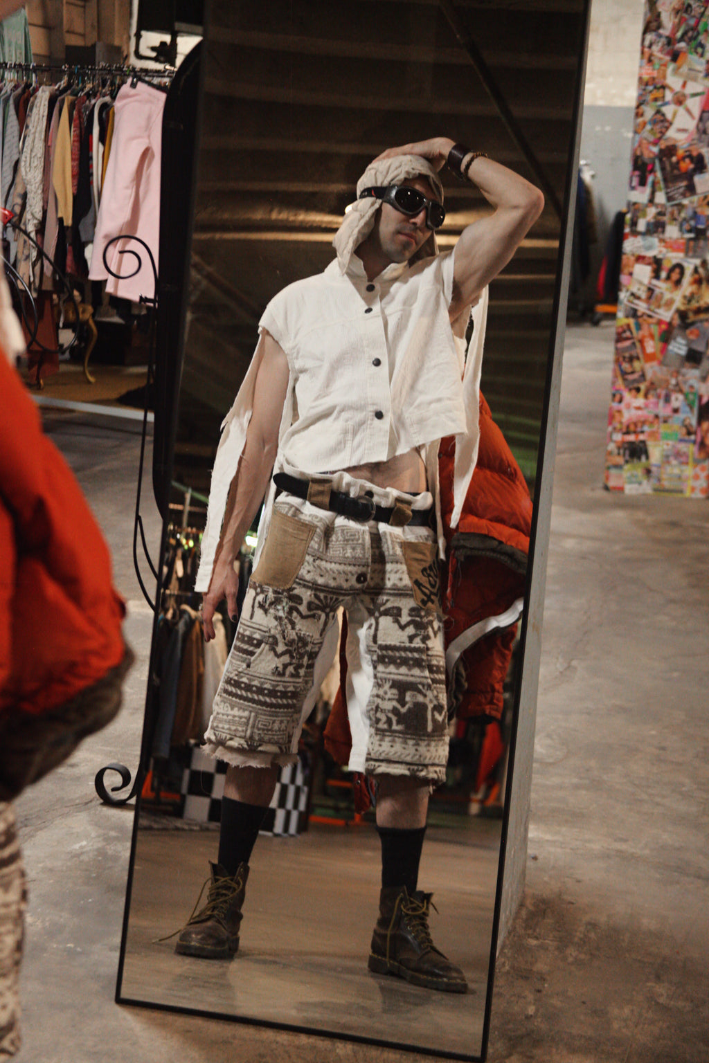 Desert snow shorts